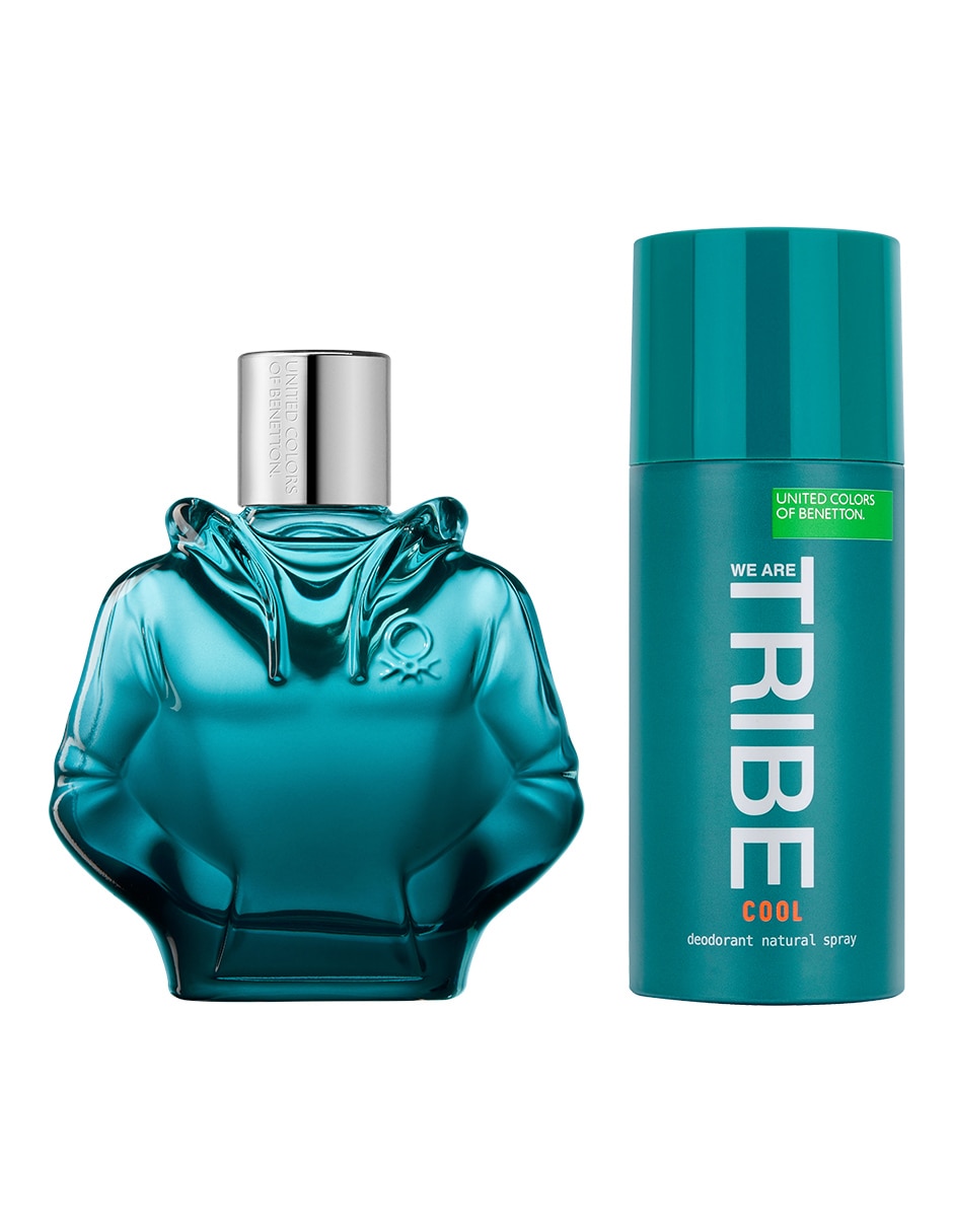 Set Eau de toilette Benetton We are tribe cool para hombre