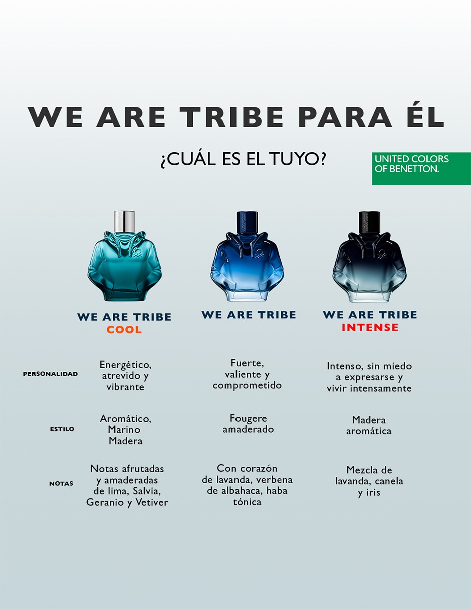 Set Eau de toilette Tribe para hombre 4