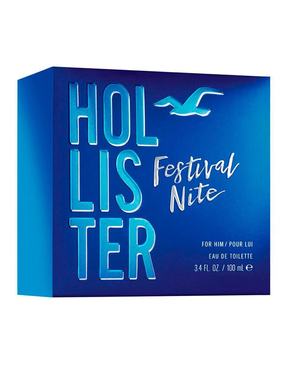 Eau de toilette Hollister Festival Nite para hombre