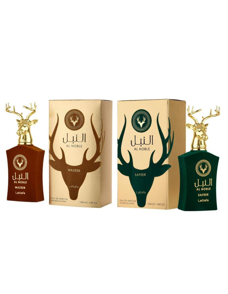 Set Eau de parfum Lattafa Wazzaer + Safeer para hombre