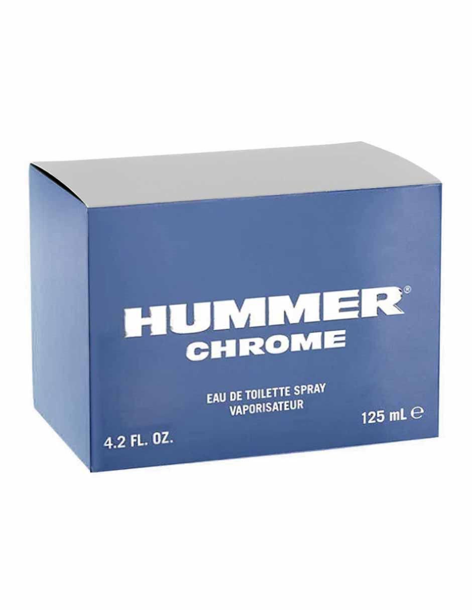 Eau de toilette Hummer Chrome para hombre