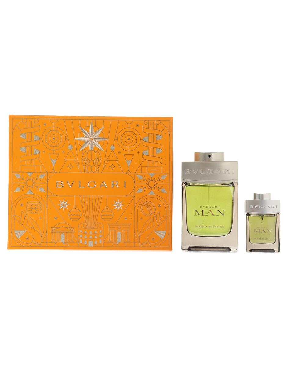 Set Eau de parfum Bulgari Man Wood Essence para hombre 2