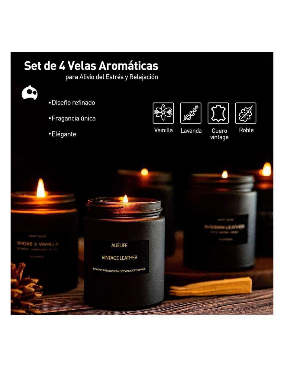 Set vela aromáticas 4 piezas 5