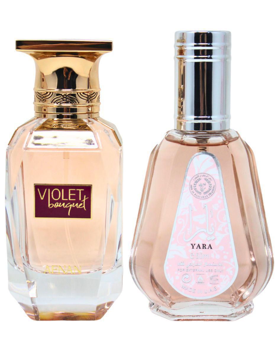 Set Eau de parfum Afnan Violet Bouquet & Yara para mujer