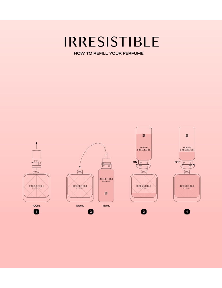 Refill de eau de parfum Irresistible 4