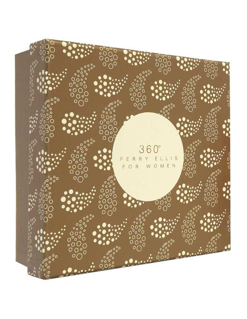 Set Eau de toilette Perry Ellis 360° para mujer