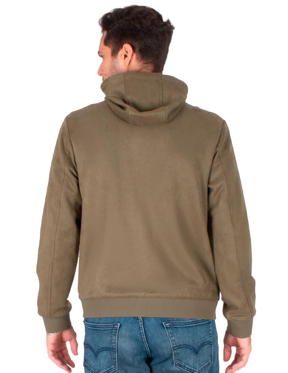 Chamarra casual con capucha para hombre 3