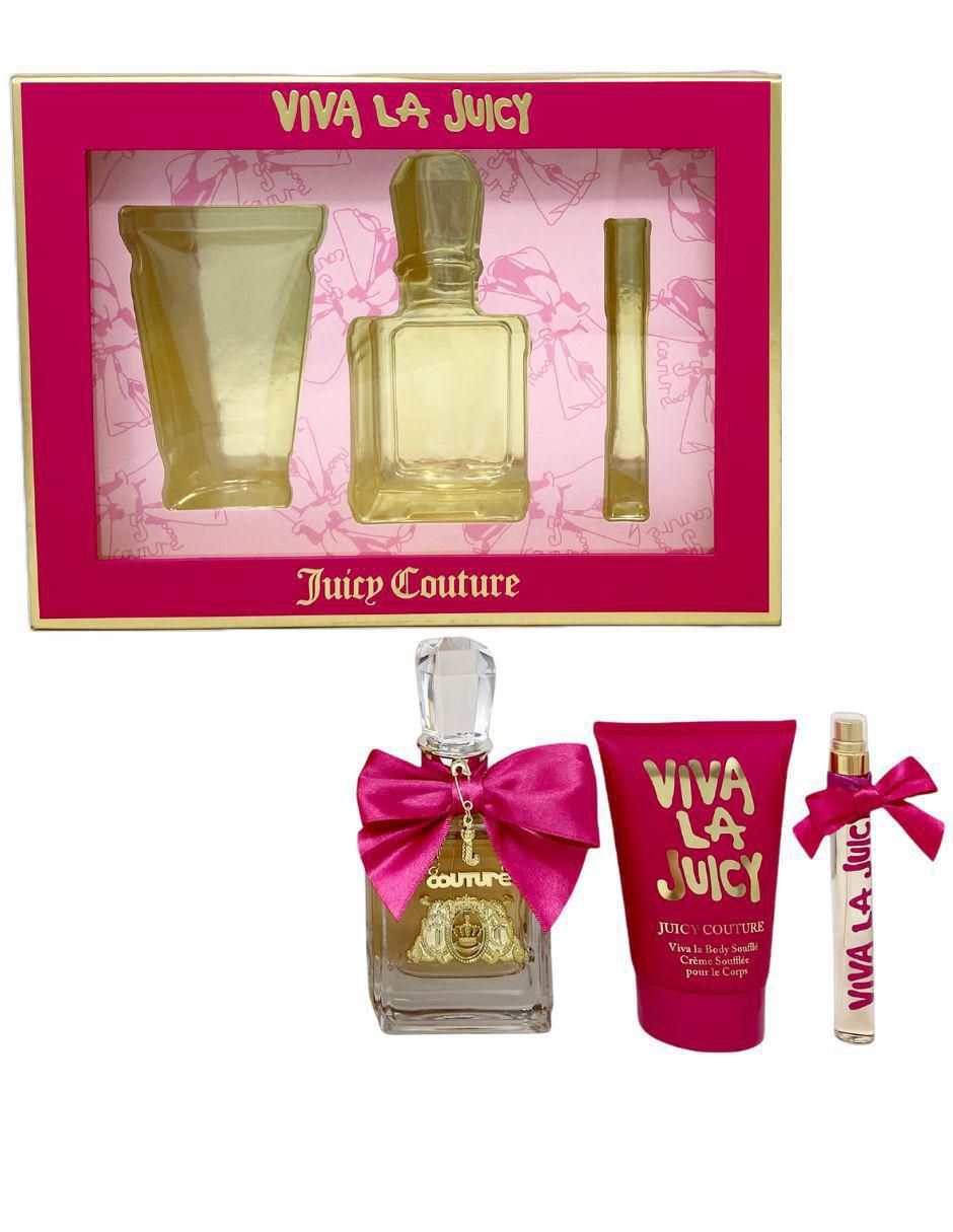 Kit Eau de parfum J Couture Viva La Juicy para mujer 2