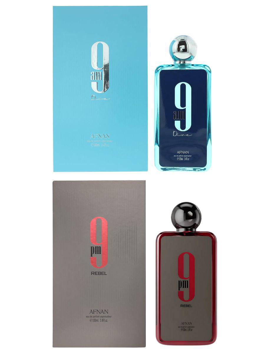 Set Eau de parfum Afnan 9 pm para hombre