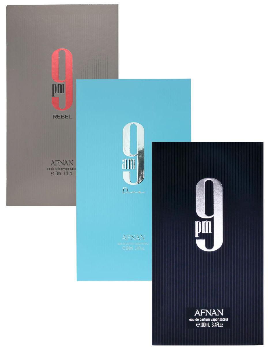 Set Eau de parfum Afnan 9 pm para hombre