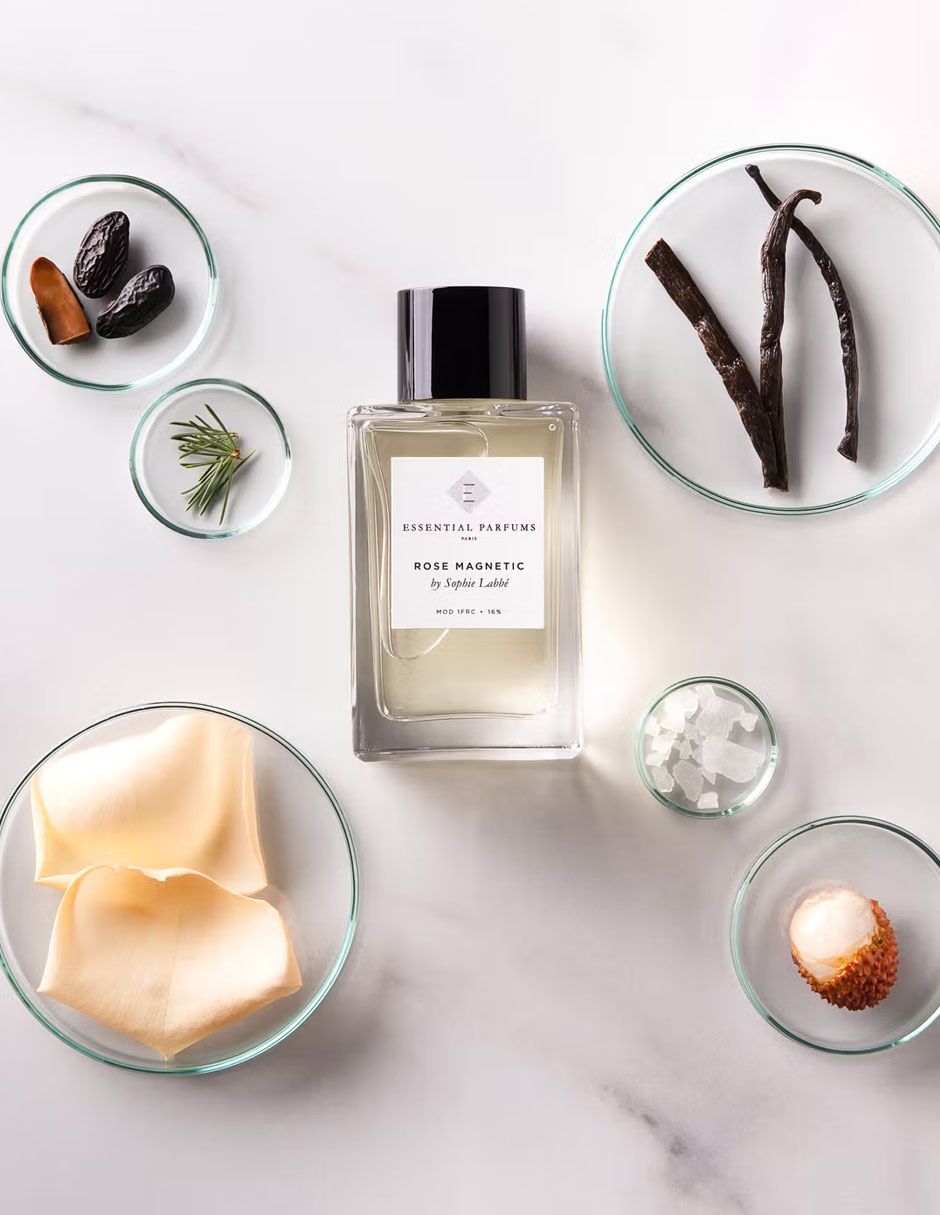 Eau de parfum Essential parfums rose magnetic unisex