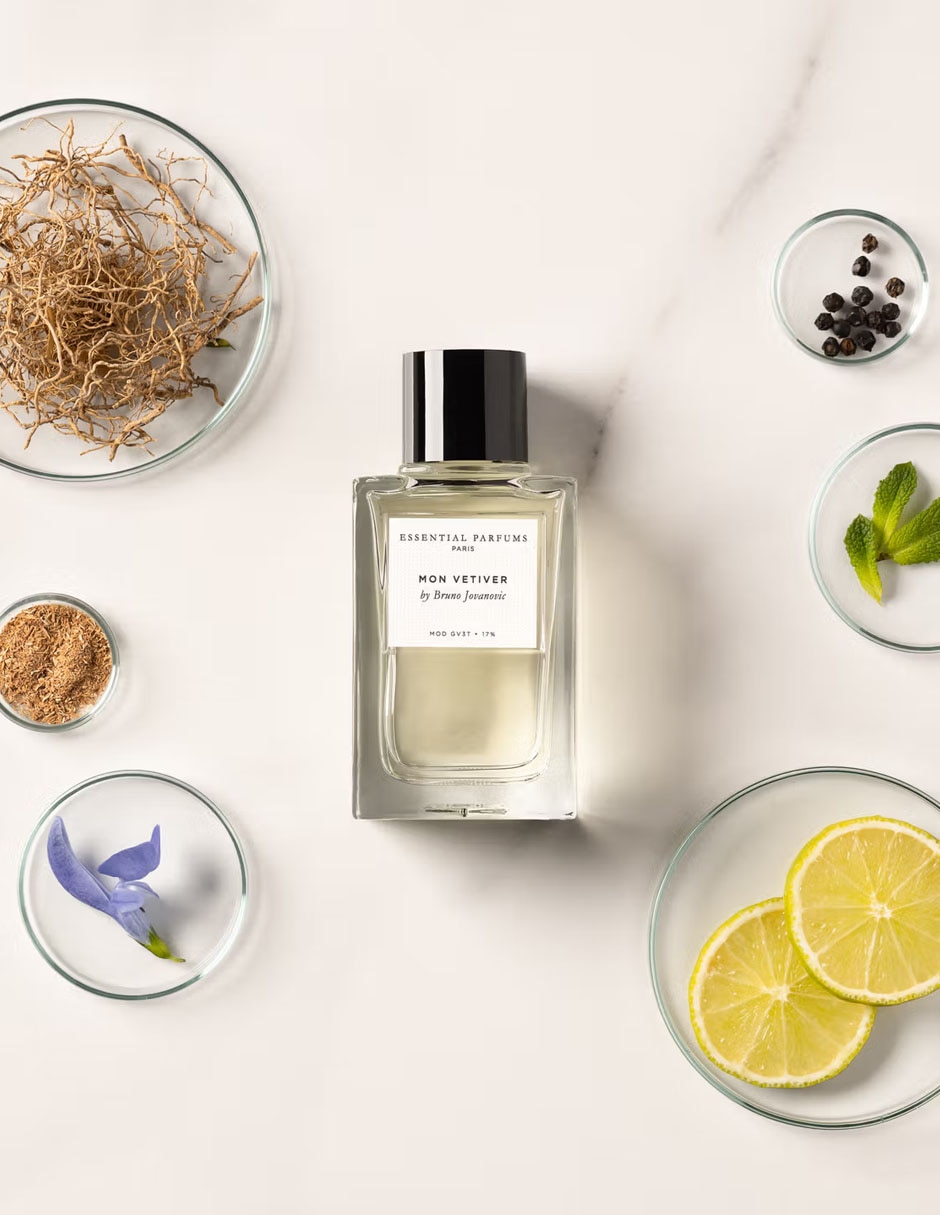 Eau de parfum Essential parfums mon vetiver unisex