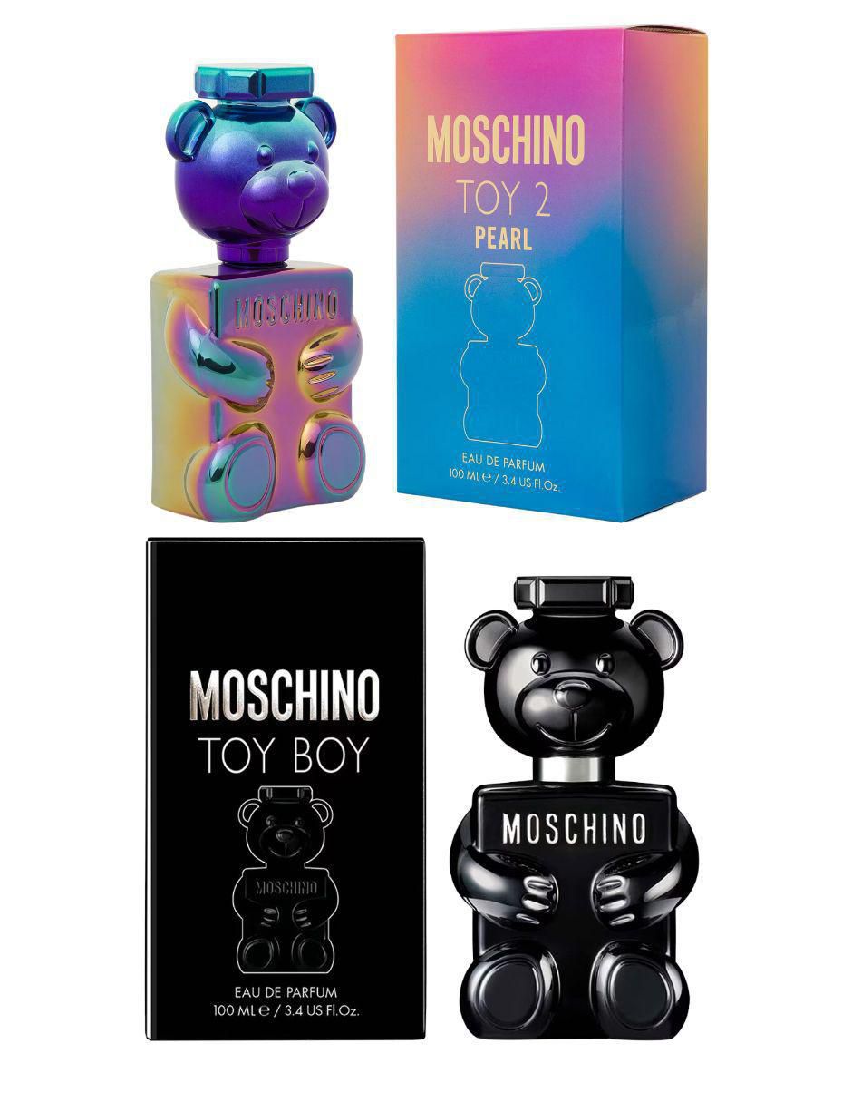 Set Eau de parfum Moschino Toy Boy Hombre + Toy 2 Pearl unisex