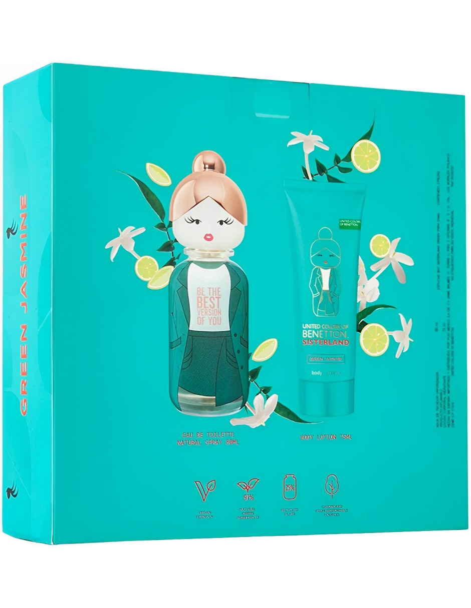 Set Eau de toilette Sisterland Green Jasmine para mujer