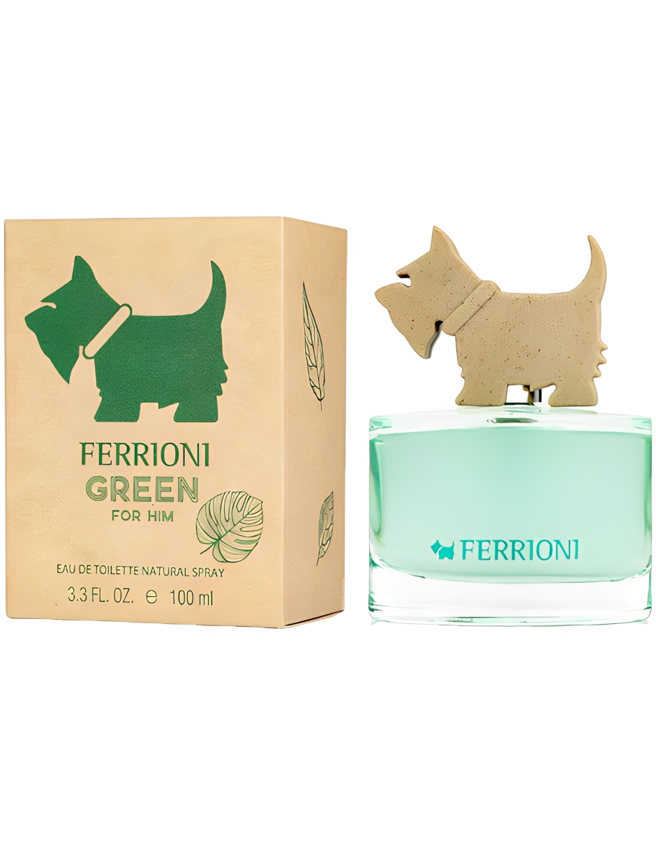 Eau de toilette Ferrioni Green para hombre