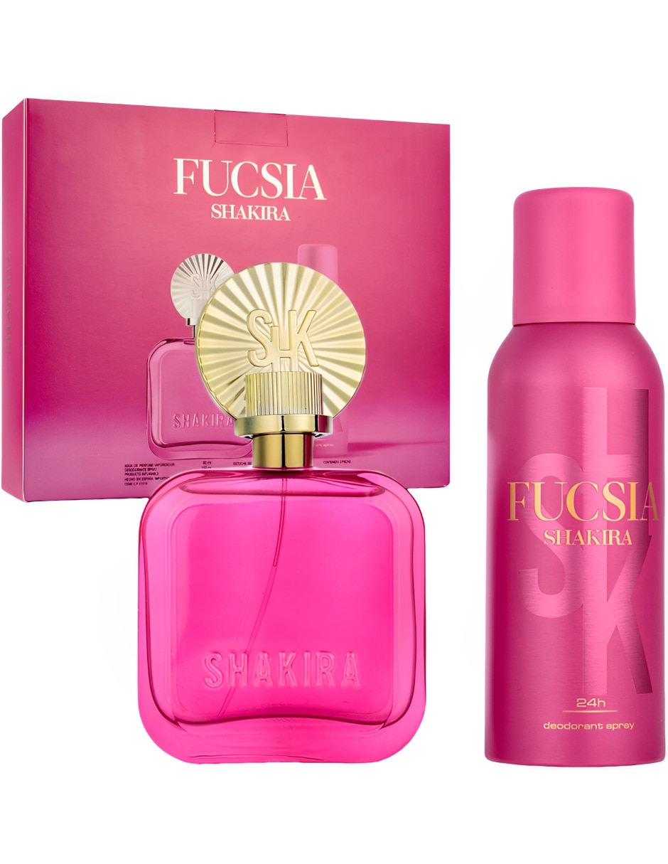 Set Eau de parfum Fucsia para mujer