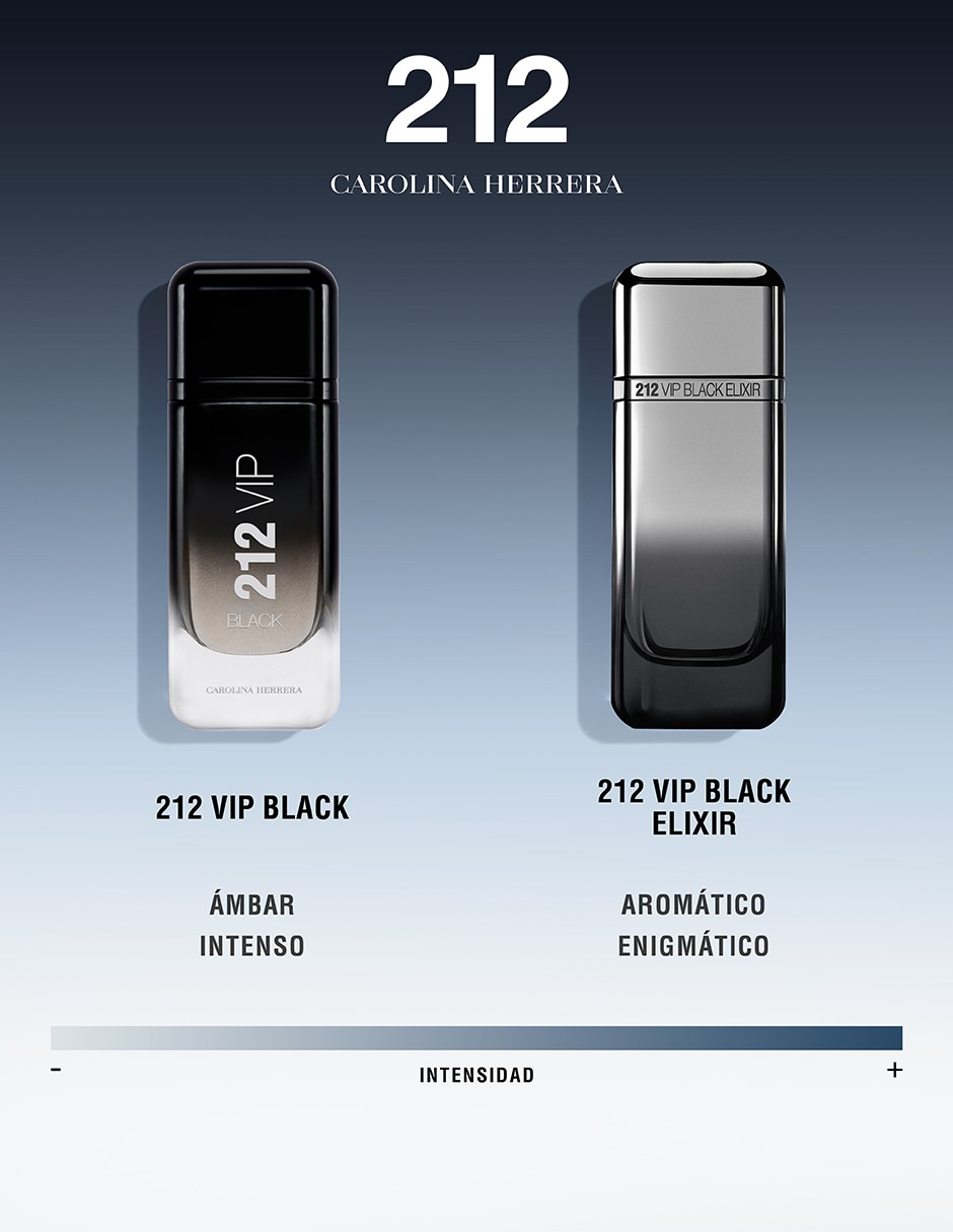 Eau de parfum Carolina Herrera 212 VIP Black Elixir para hombre 5