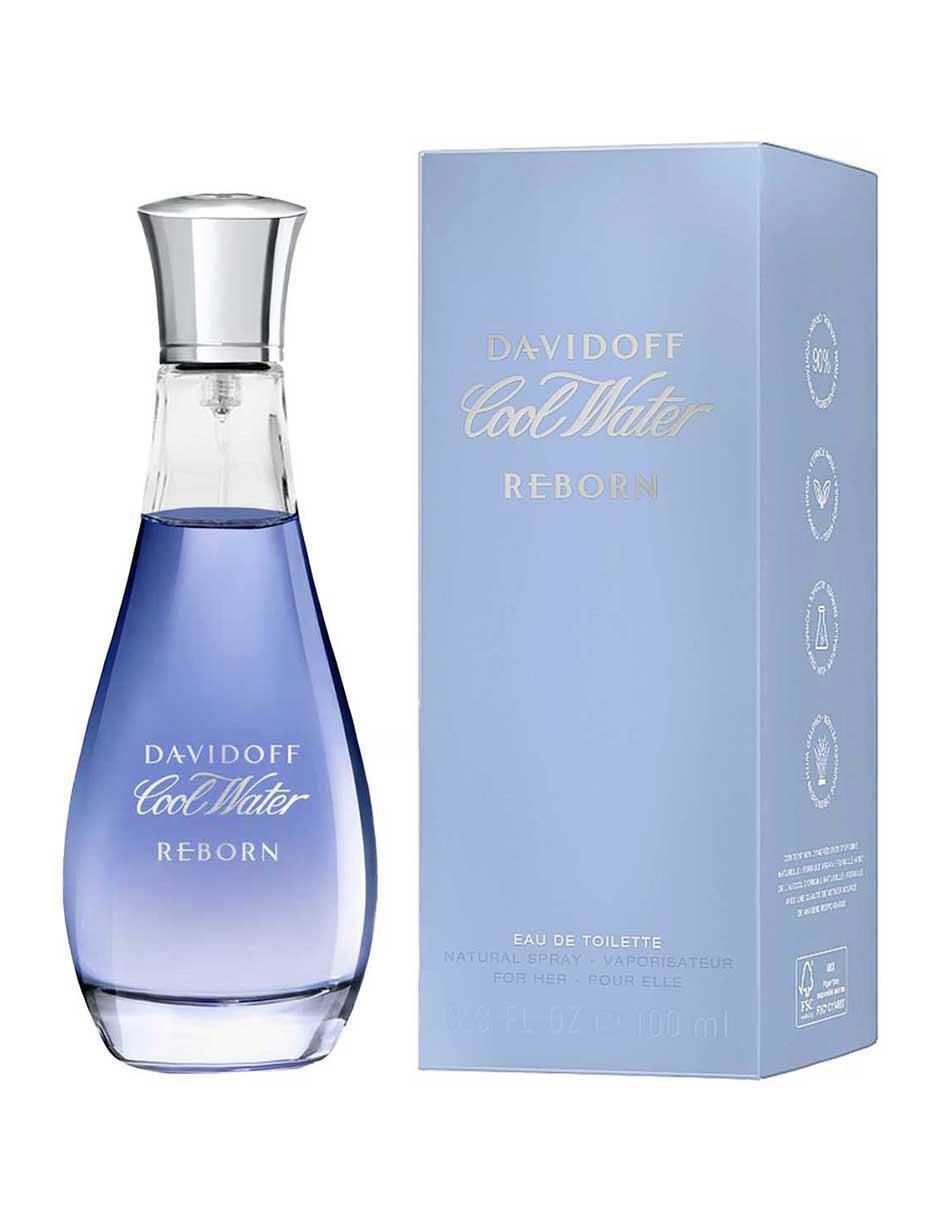 Eau de toilette Davidoff Cool Water Reborn para mujer