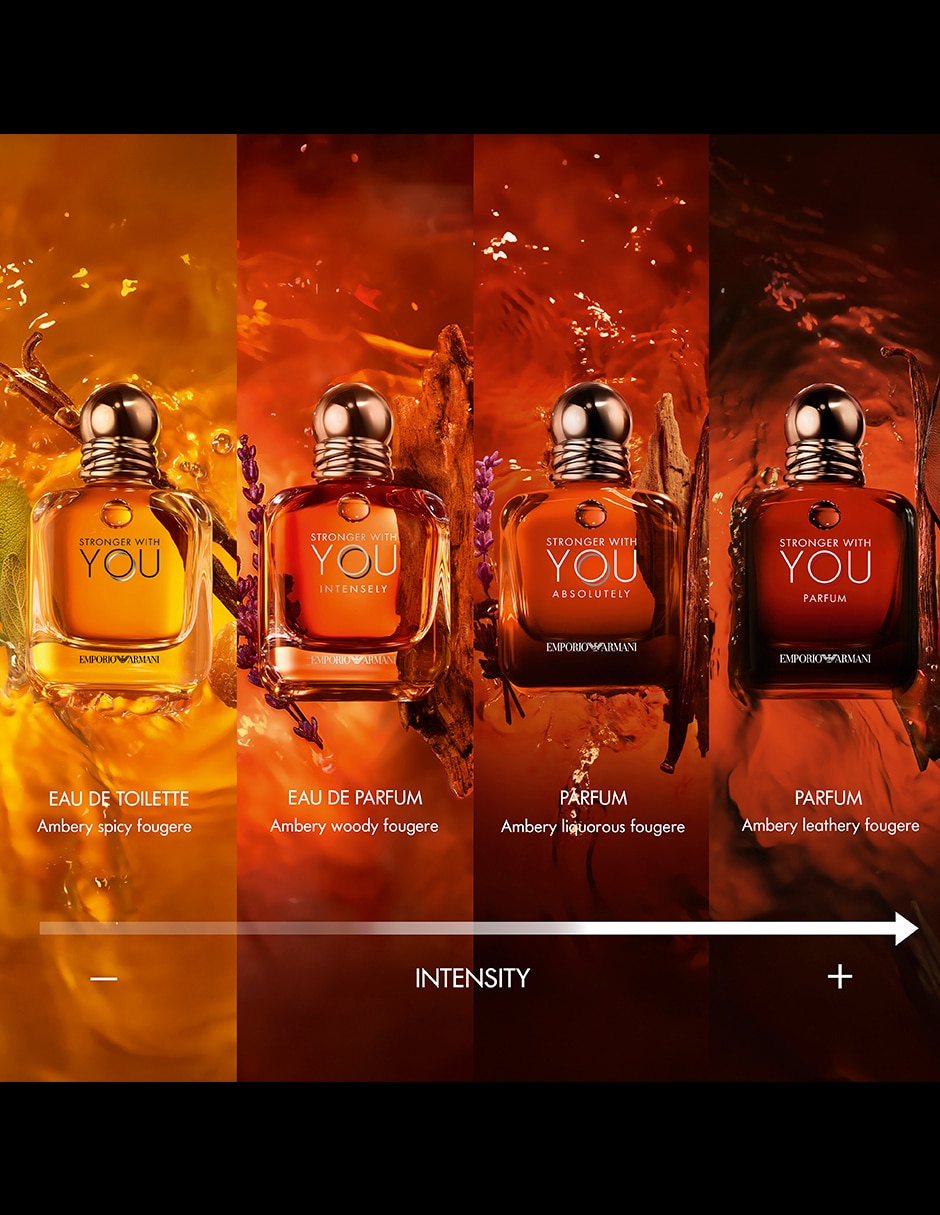 Perfume Giorgio Armani Stronger With You para hombre