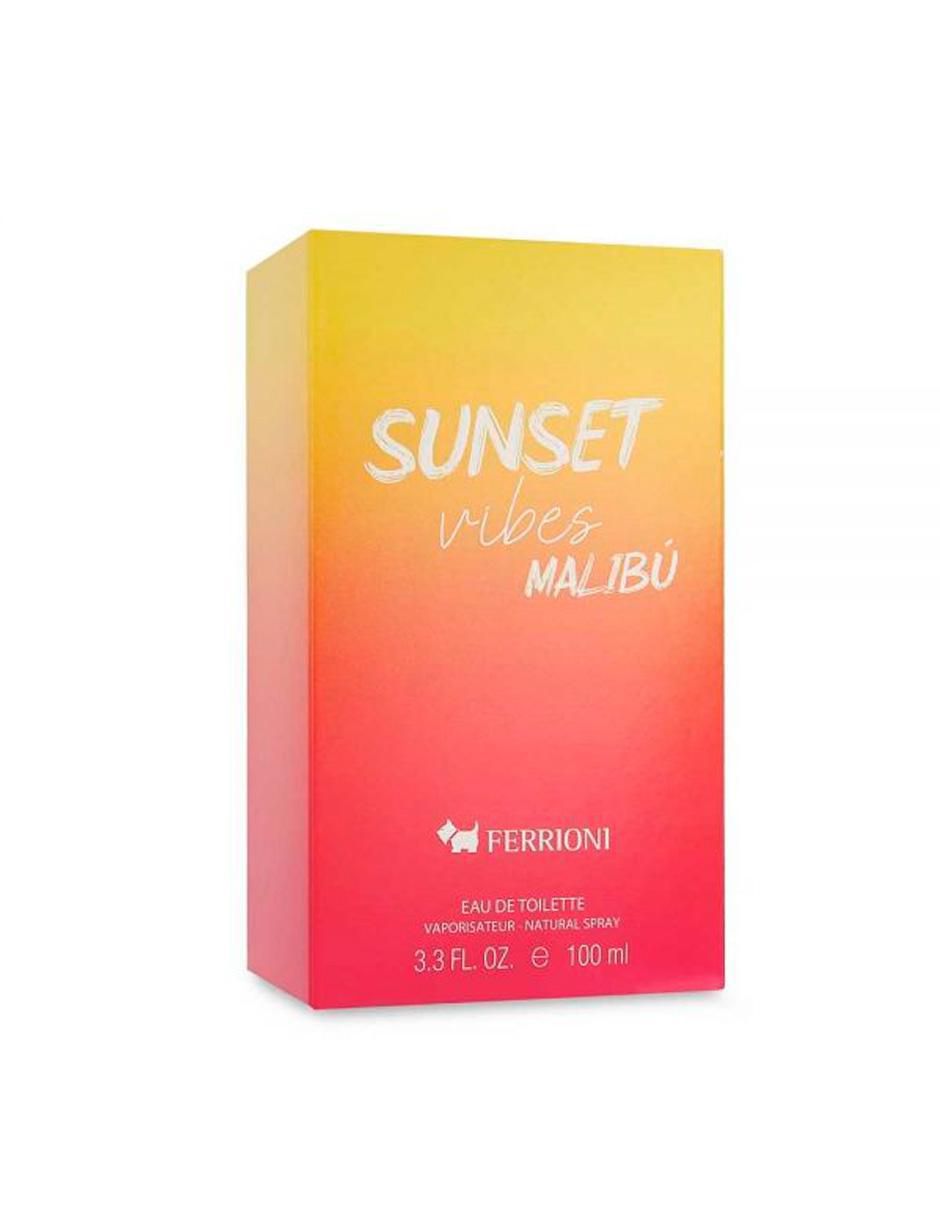 Set Eau de toilette Ferrioni Sunset Vibes Malibu para mujer