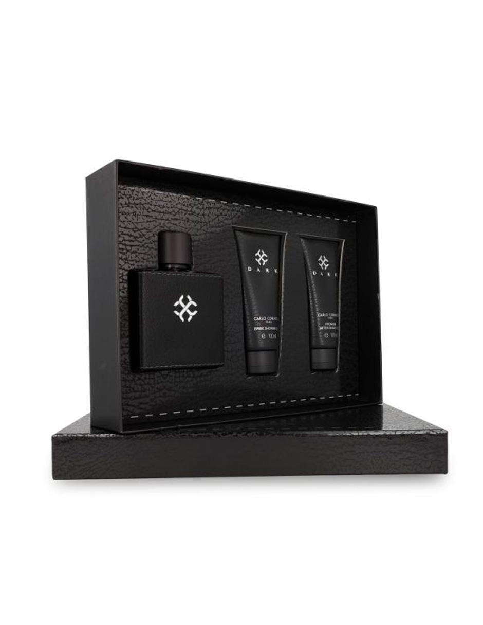 Set Eau de parfum Carlo Corinto Dark para hombre