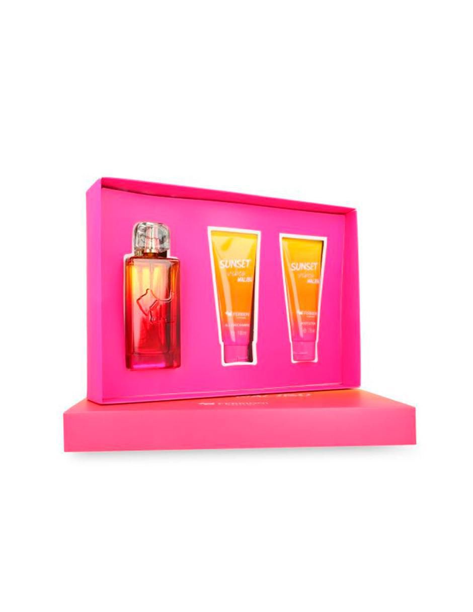 Set Eau de toilette Ferrioni Sunset Vibes Malibu para mujer