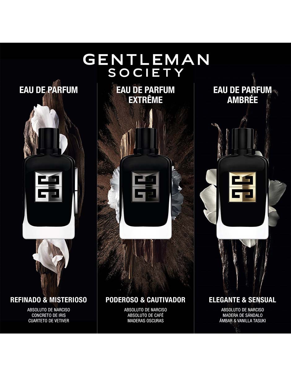 Eau de parfum Gentleman Society Ambrée para hombre 2