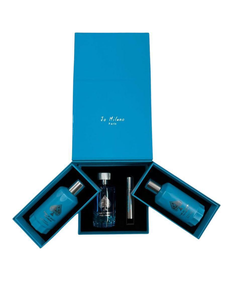 Kit Eau de parfum Jo Milano Game of Spade para hombre