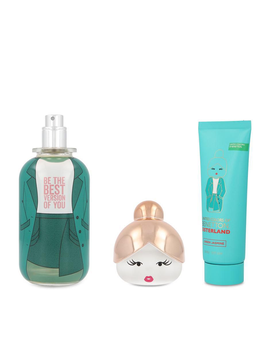 Set Eau de toilette Benetton Sisterland Green Jasmine para mujer