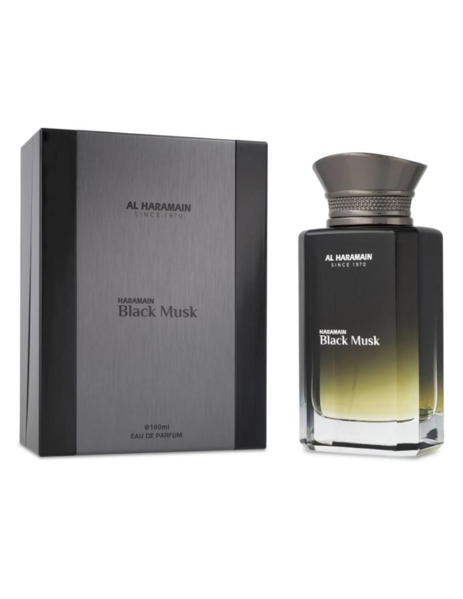 Eau de parfum Al Haramain Black Musk para hombre