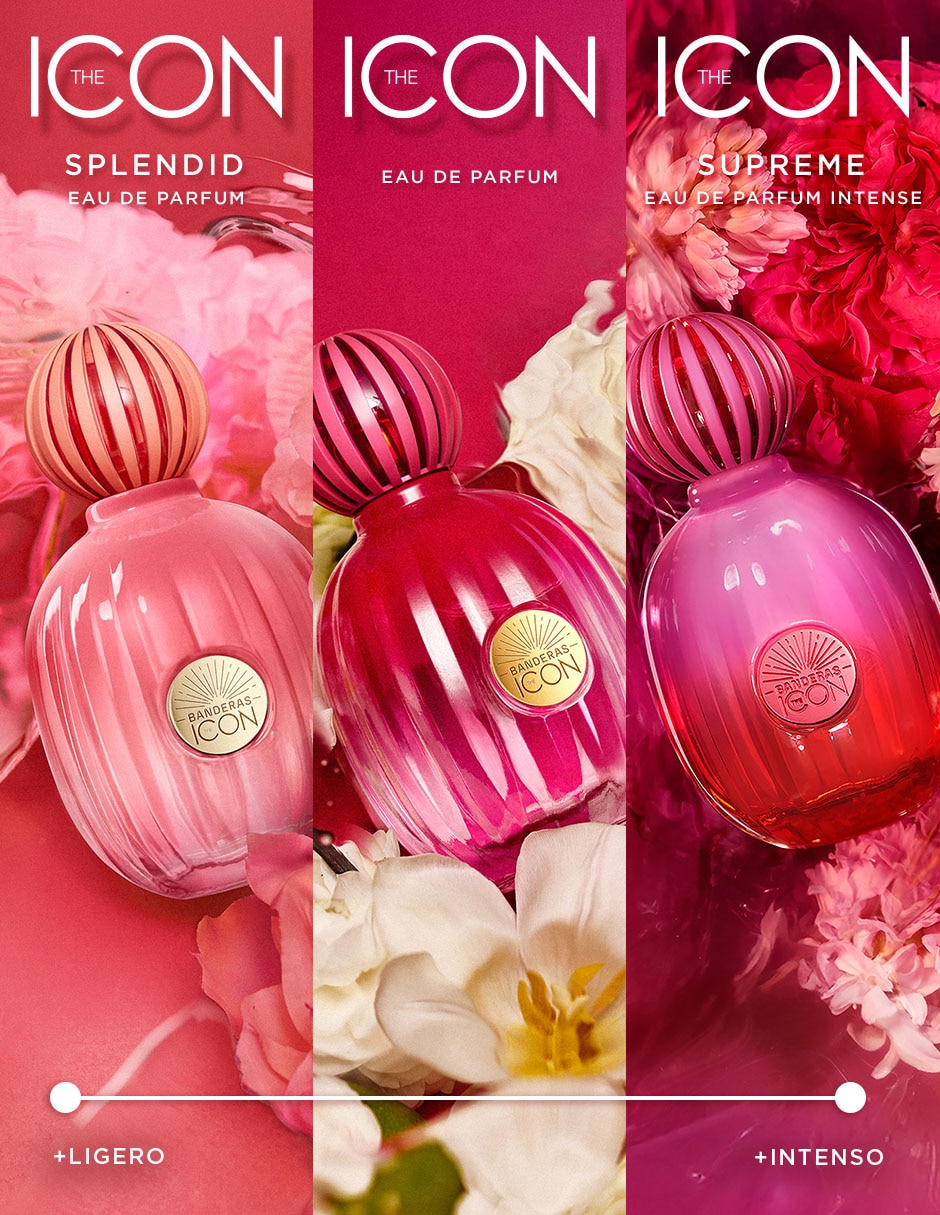 Set Eau de parfum Antonio Banderas The Icon Supreme para hombre