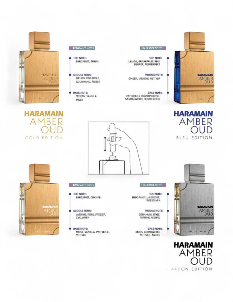 Set Eau de parfum Amber Oud Collection unisex 4