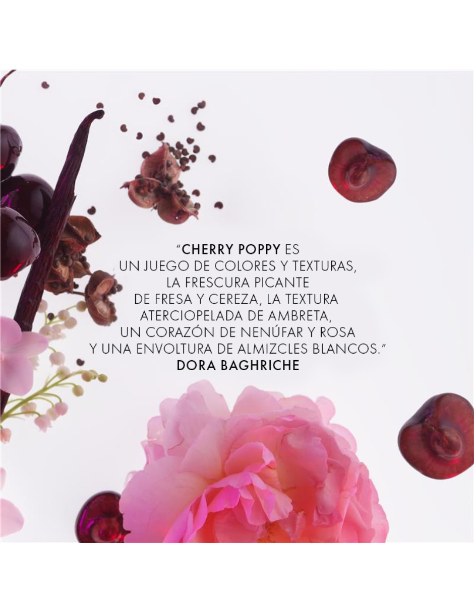 Eau de parfum Flower Cherry Poppy para mujer 6