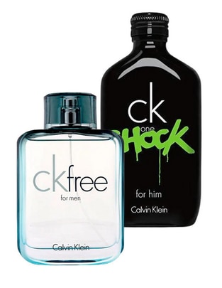 Set Eau de toilette Free y Shock para hombre