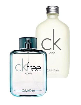 Set Eau de toilette Free y CK One para hombre