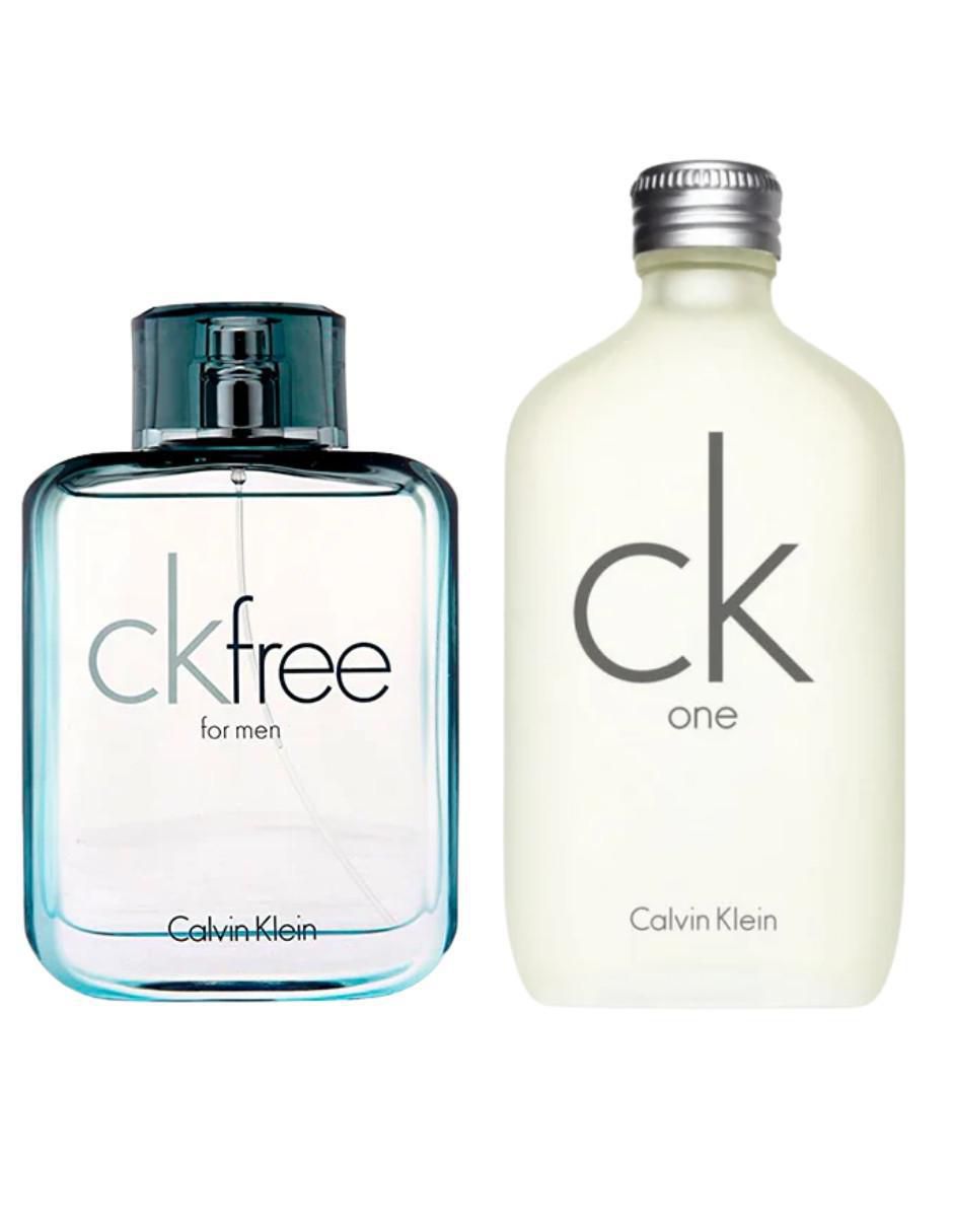 Set Eau de toilette Free y CK One para hombre 4