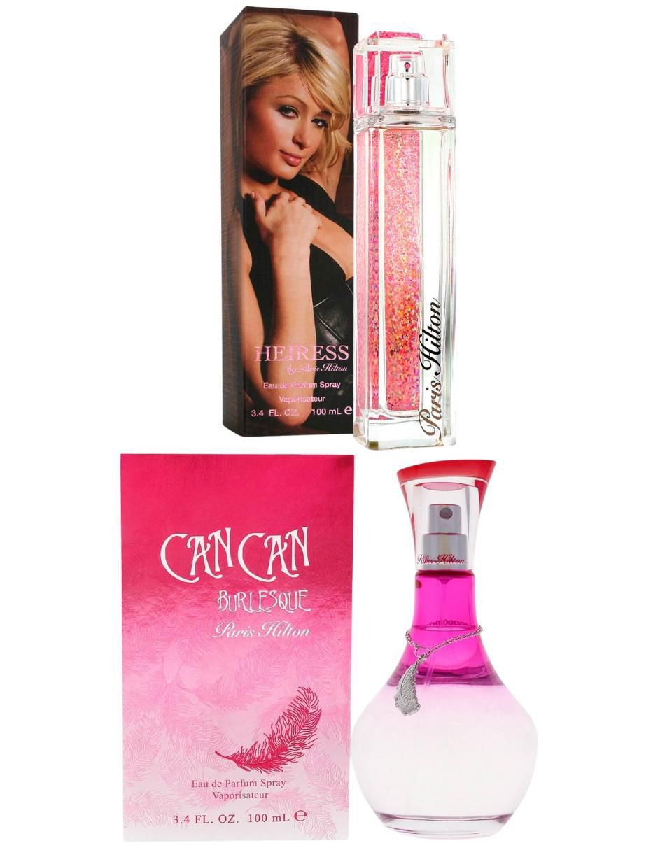 Set Eau de parfum Paris Hilton Heiress y Can Can Burlesque para mujer