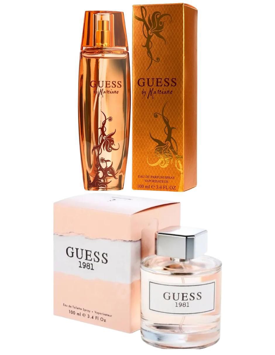 Set Eau de parfum Guess Marciano y 1981 para mujer