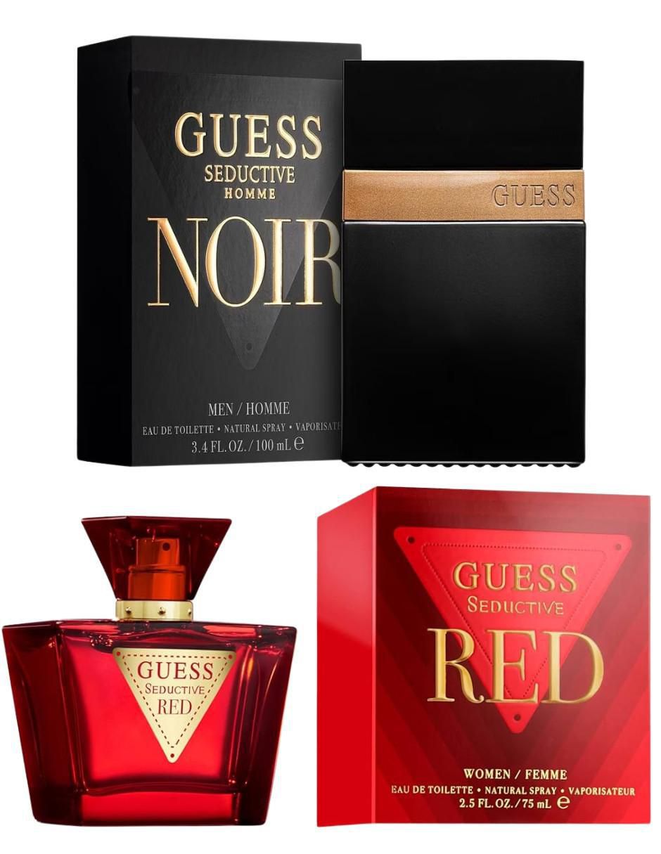 Set Eau de toilette Seductive Noir y Seductive Red para hombre