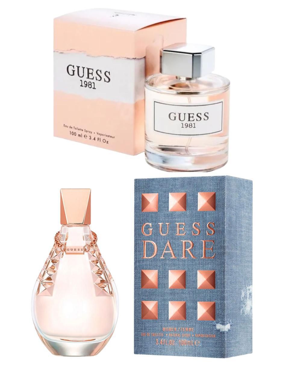 Set Eau de toilette Guess Dare y 1981 para mujer