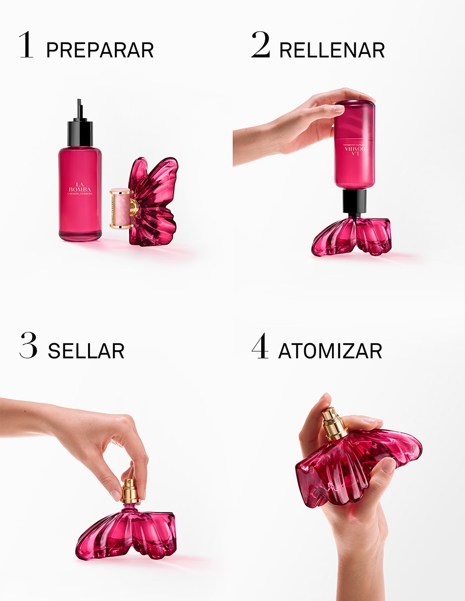 Refill de eau de parfum Carolina Herrera La Bomba 5