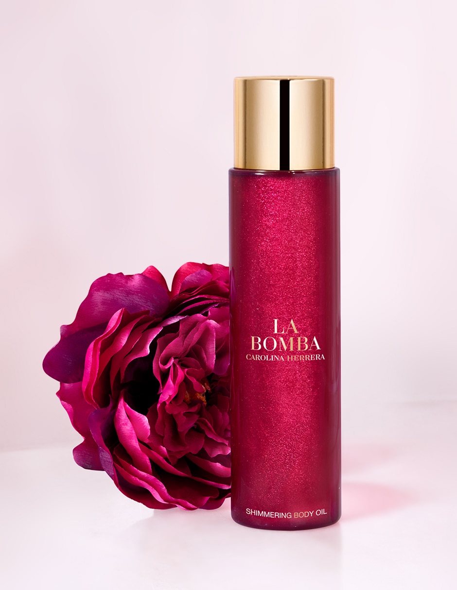 Aceite Carolina Herrera La Bomba Shimmering Body Oil de floral 150 ml 5