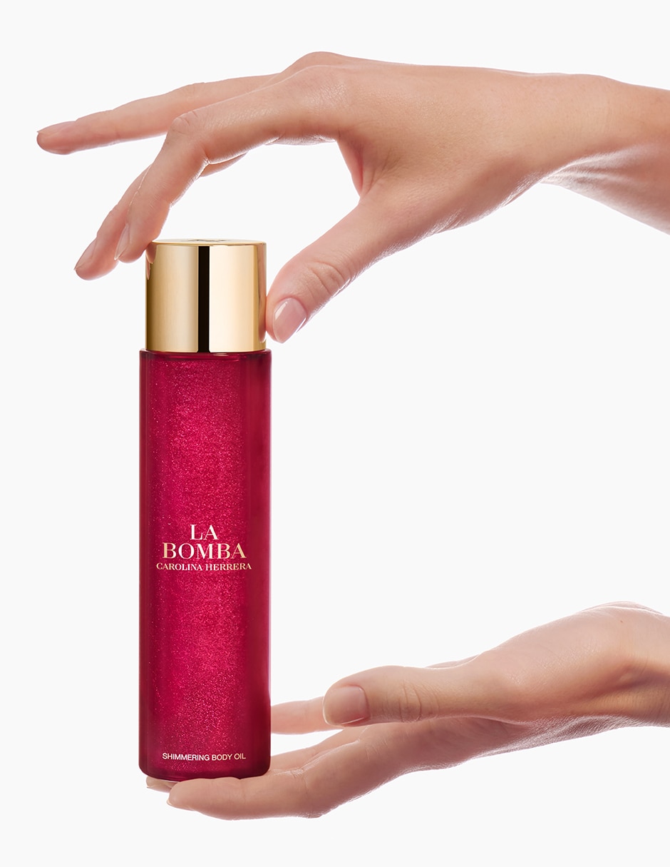 Aceite Carolina Herrera La Bomba Shimmering Body Oil de floral 150 ml