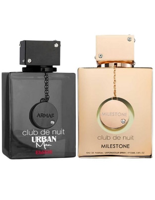 Set Eau de parfum Armaf Club de Nuit Milestone y Urban Elixir para hombre