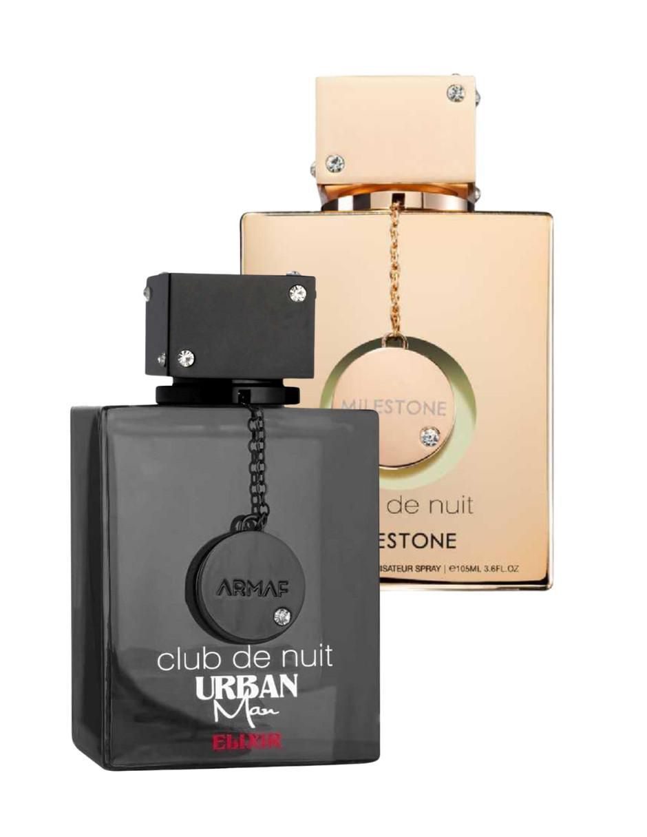 Set Eau de parfum Armaf Club de Nuit Milestone y Urban Elixir para hombre