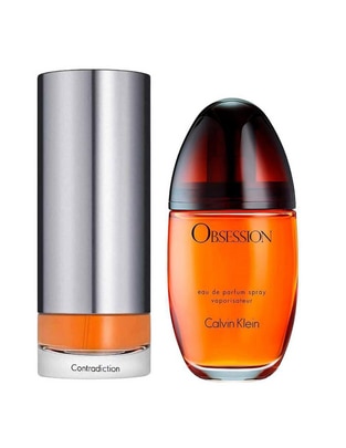 Set Eau de parfum Contradiction y Obssesion para mujer