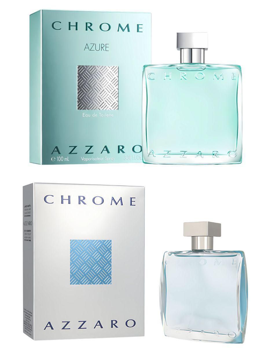 Set Eau de toilette Azzaro Chrome para hombre