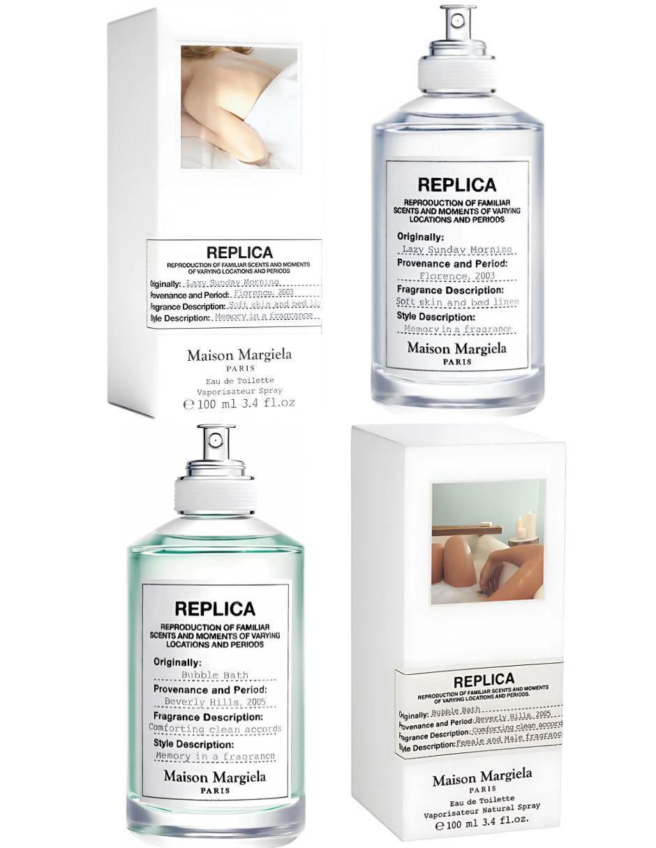 Set Eau de toilette Maison Margiela Réplica Bubble Bath Lazy Sunday unisex