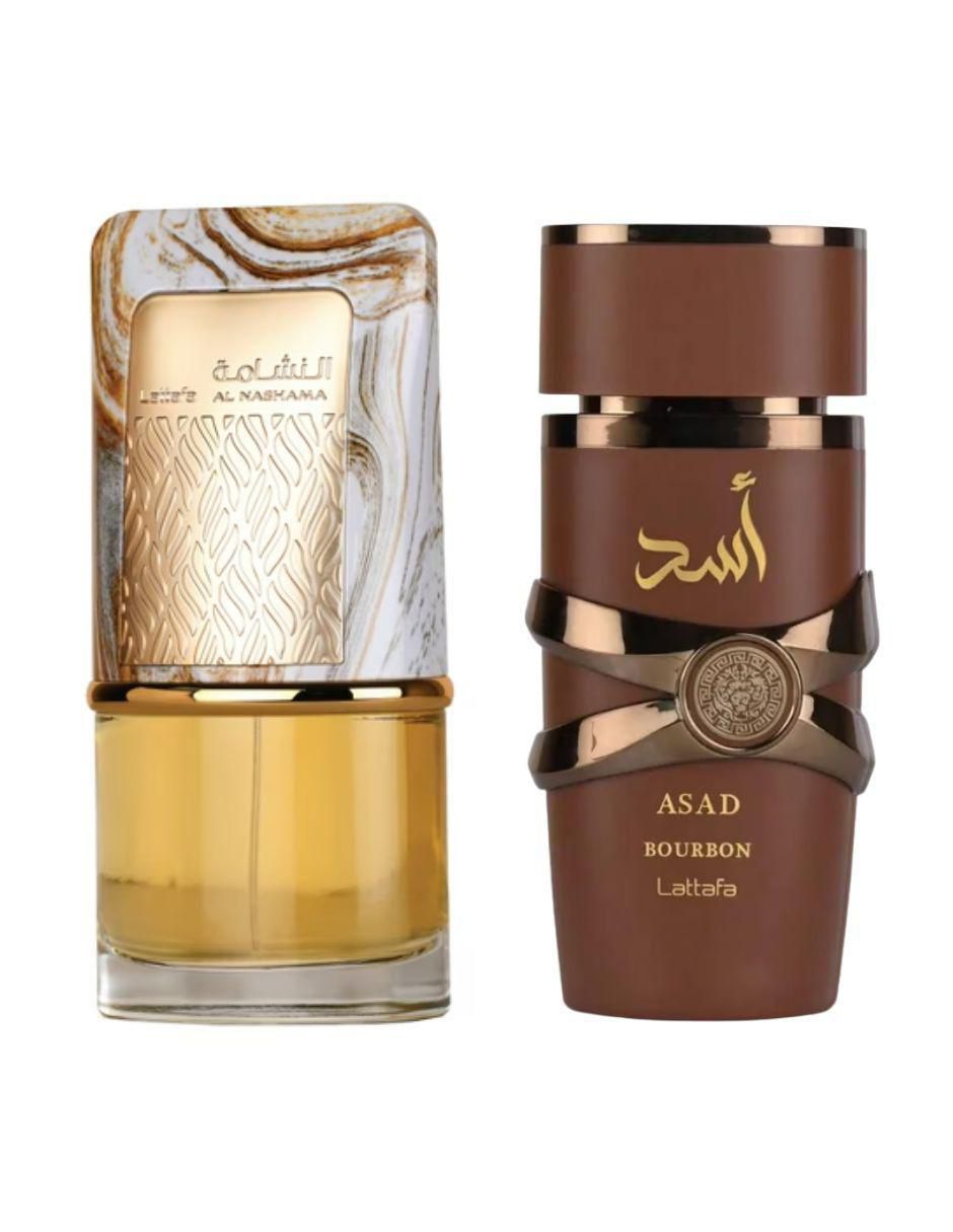 Set Eau de parfum Lattafa Al Nashama & Asad unisex