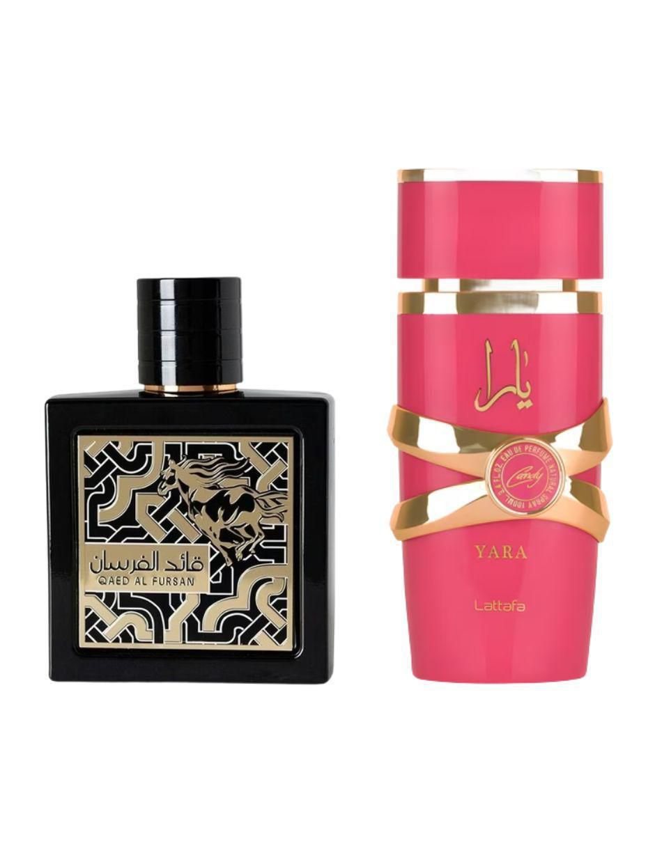 Set Eau de parfum Lattafa Yara & Qaed Al Fursan unisex